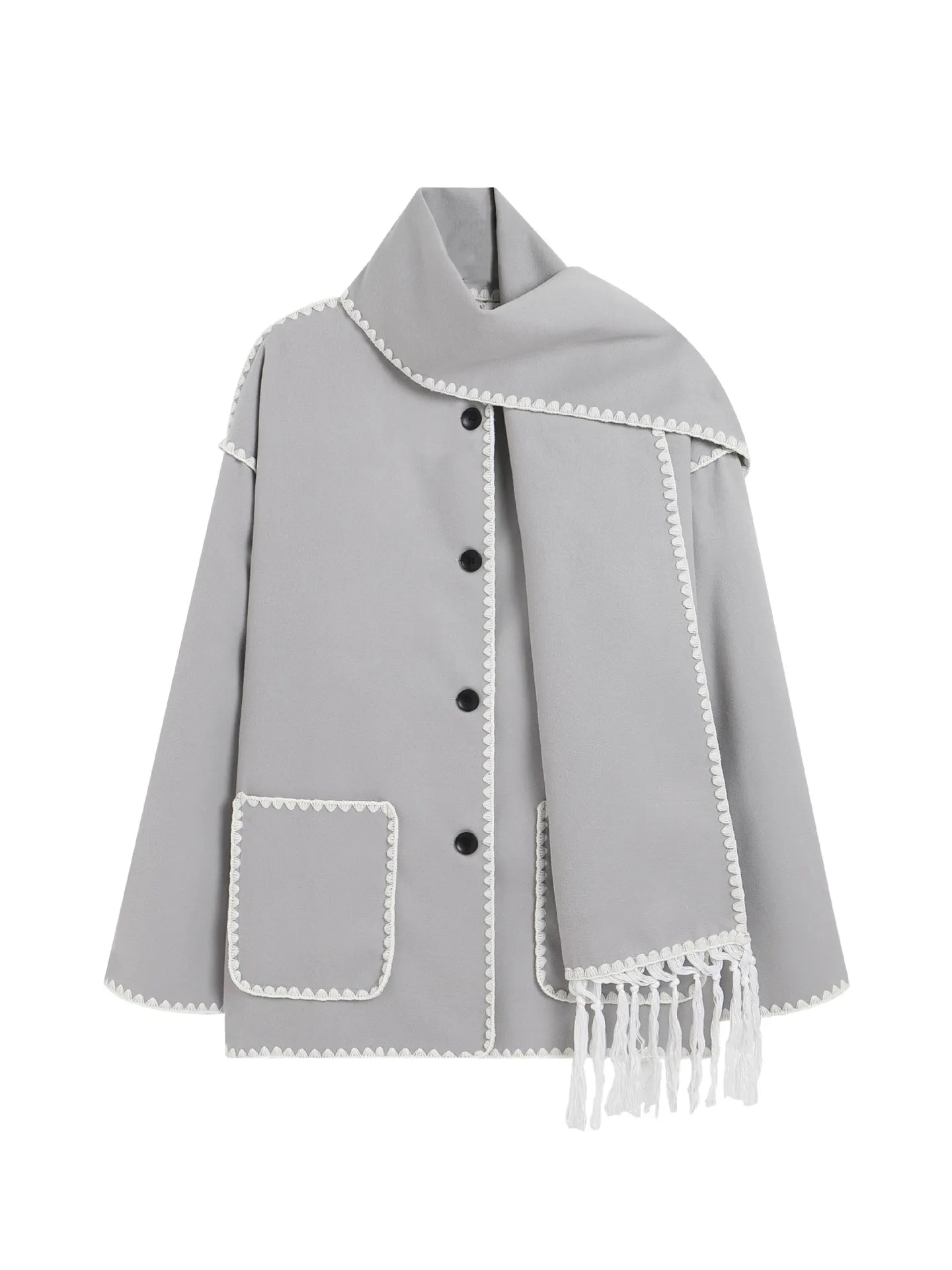 Chloé Wrap Coat™ – Die Trend-Winterjacke mit Schal
