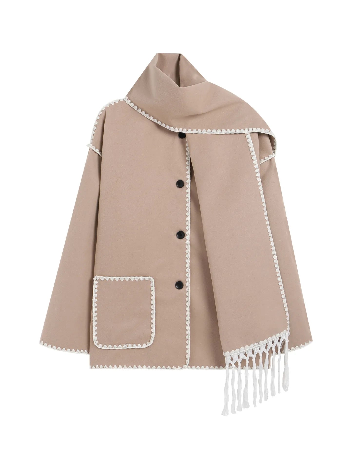 Chloé Wrap Coat™ – Die Trend-Winterjacke mit Schal