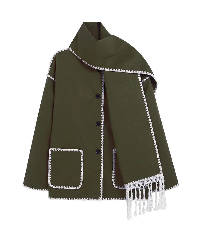 Chloé Wrap Coat™ – Die Trend-Winterjacke mit Schal