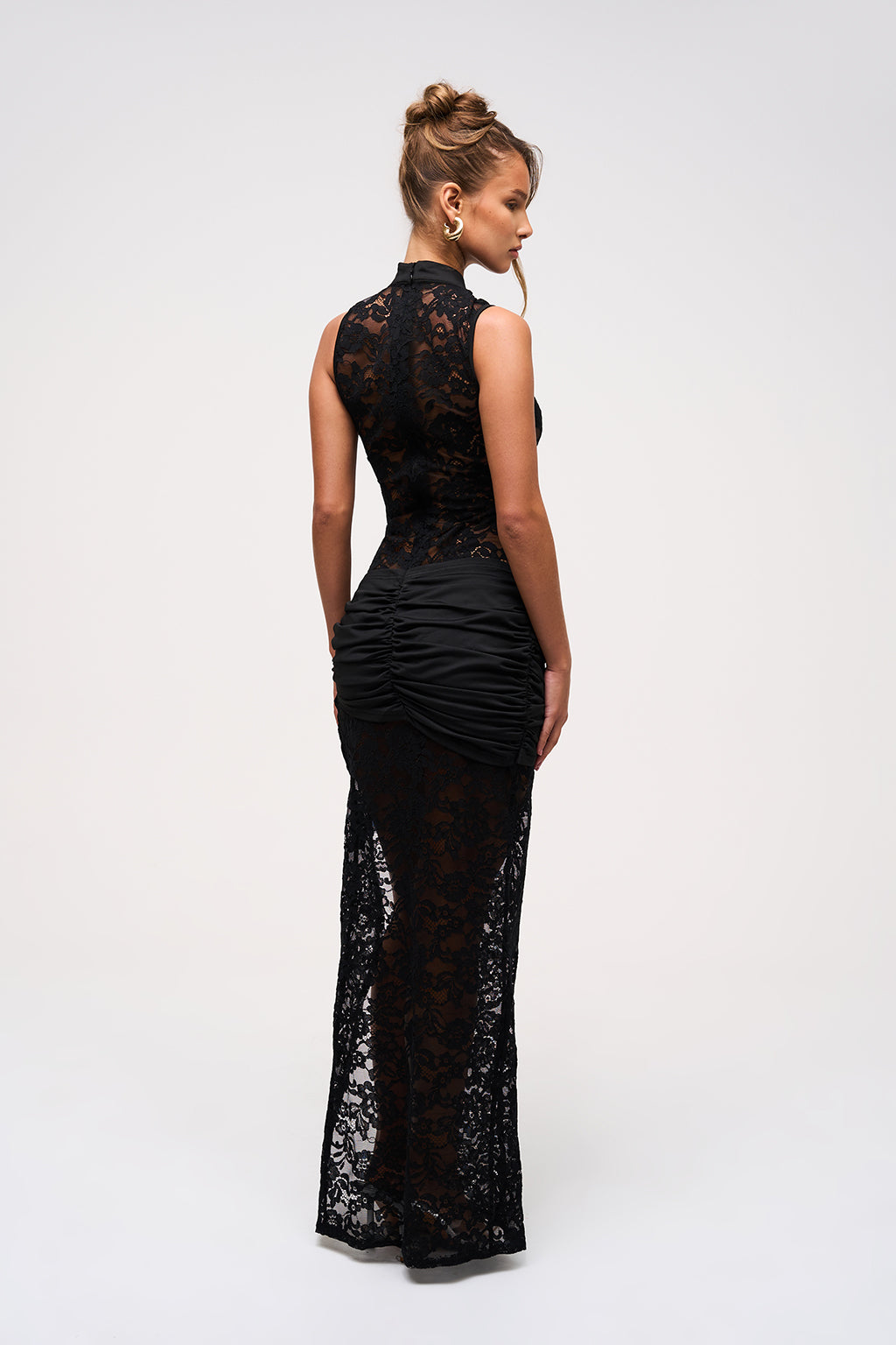 Zaira Midnight Lace Maxi Dress™