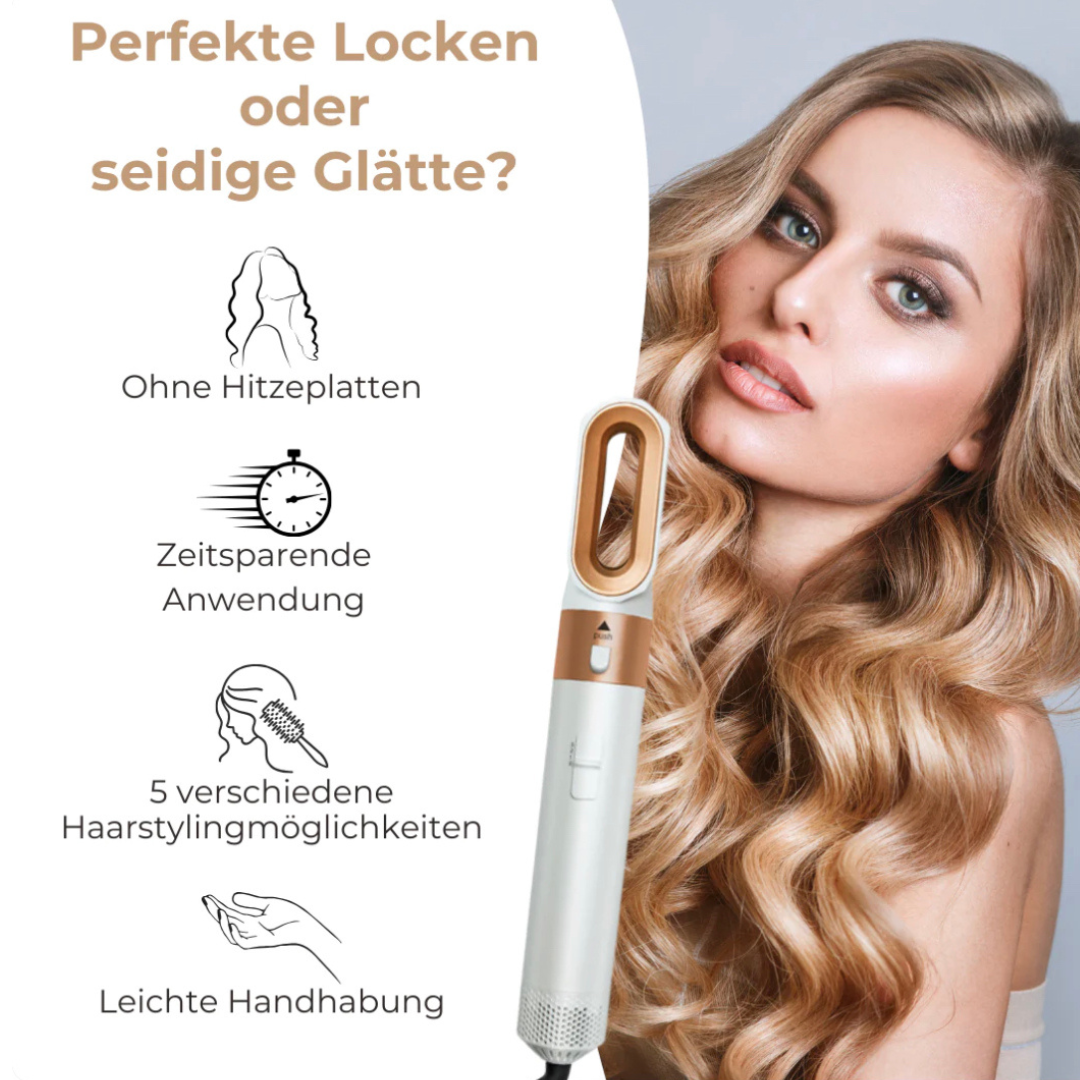 GlamGlow™ - 5 in 1 Airstyler Set