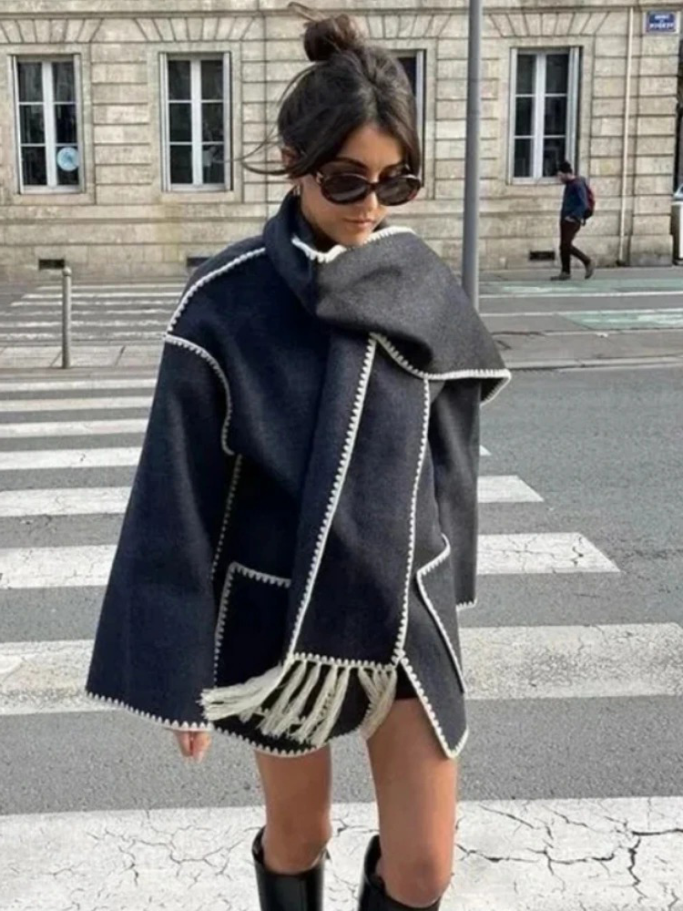 Chloé Wrap Coat™ – Die Trend-Winterjacke mit Schal