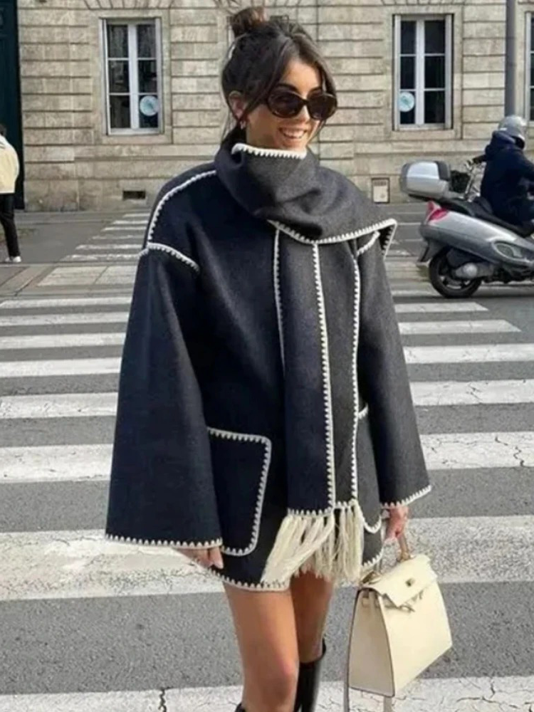 Chloé Wrap Coat™ – Die Trend-Winterjacke mit Schal