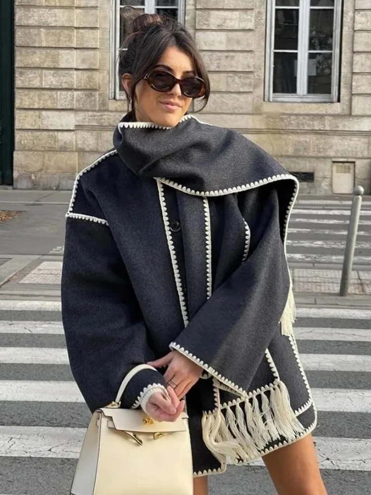 Chloé Wrap Coat™ – Die Trend-Winterjacke mit Schal