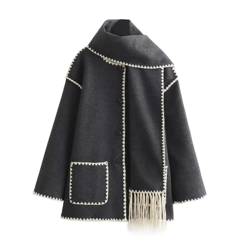 Chloé Wrap Coat™ – Die Trend-Winterjacke mit Schal