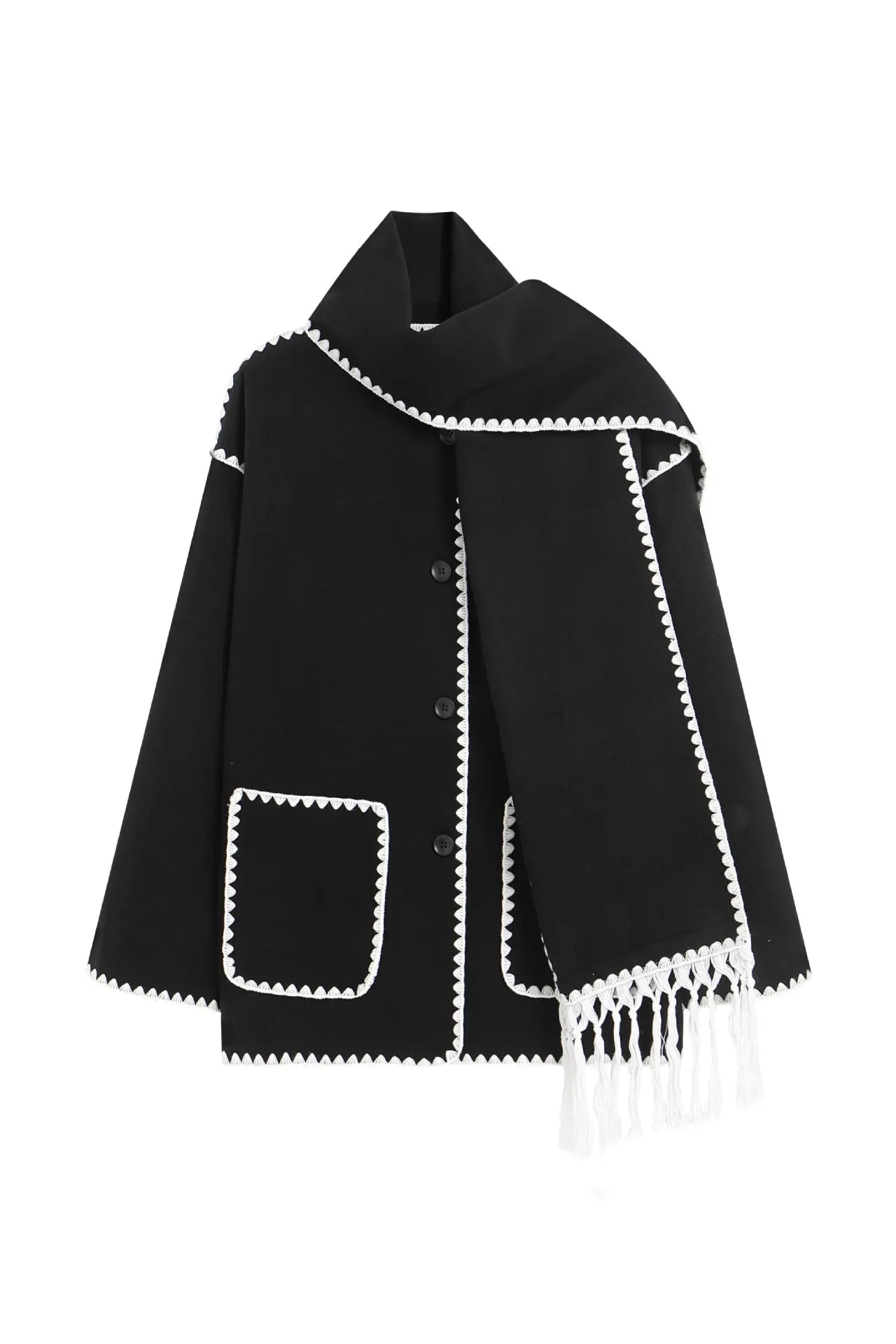 Chloé Wrap Coat™ – Die Trend-Winterjacke mit Schal