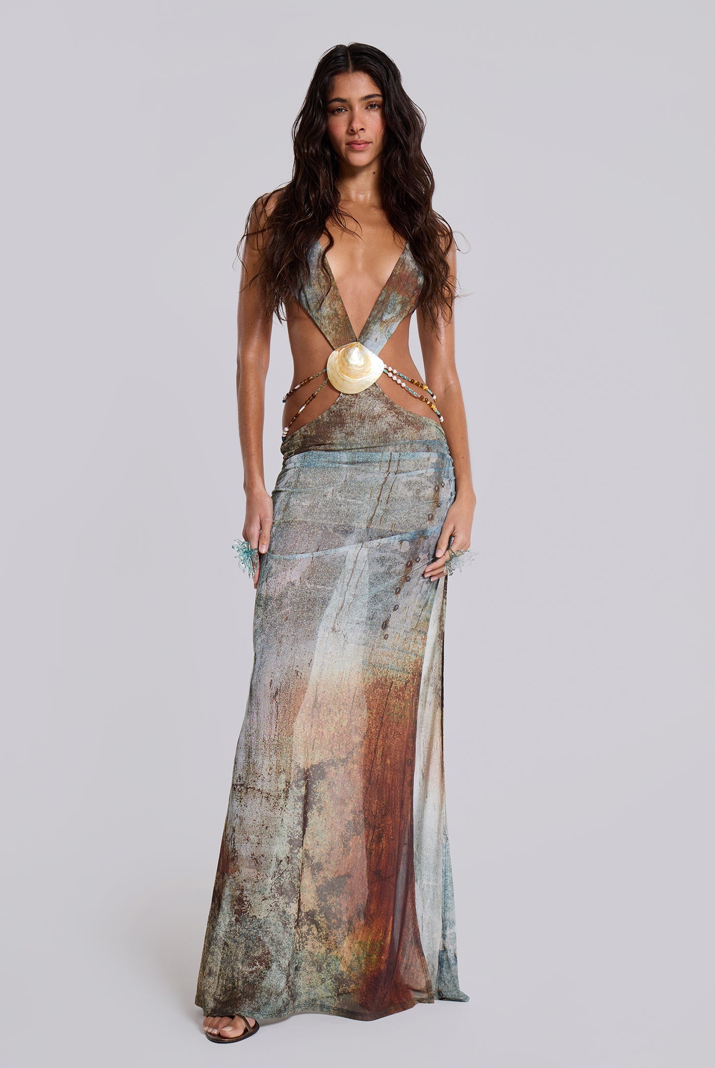 Oceana Backless Maxi Dress™