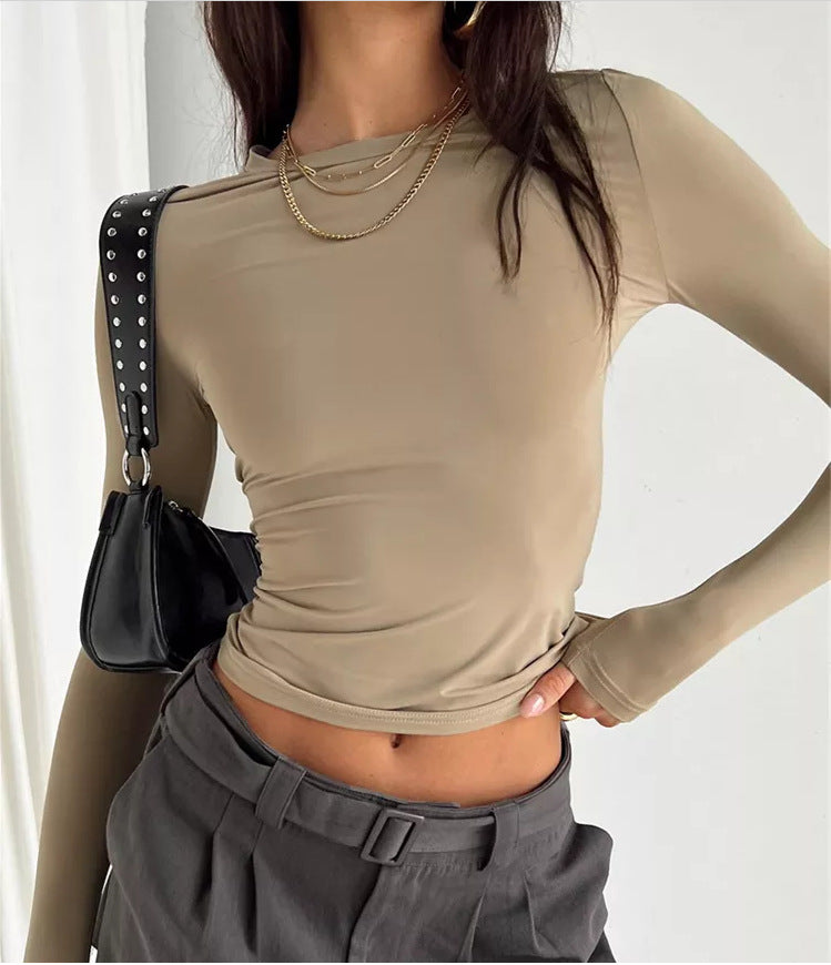Urban Eleganz Top - Casual Langarmshirt