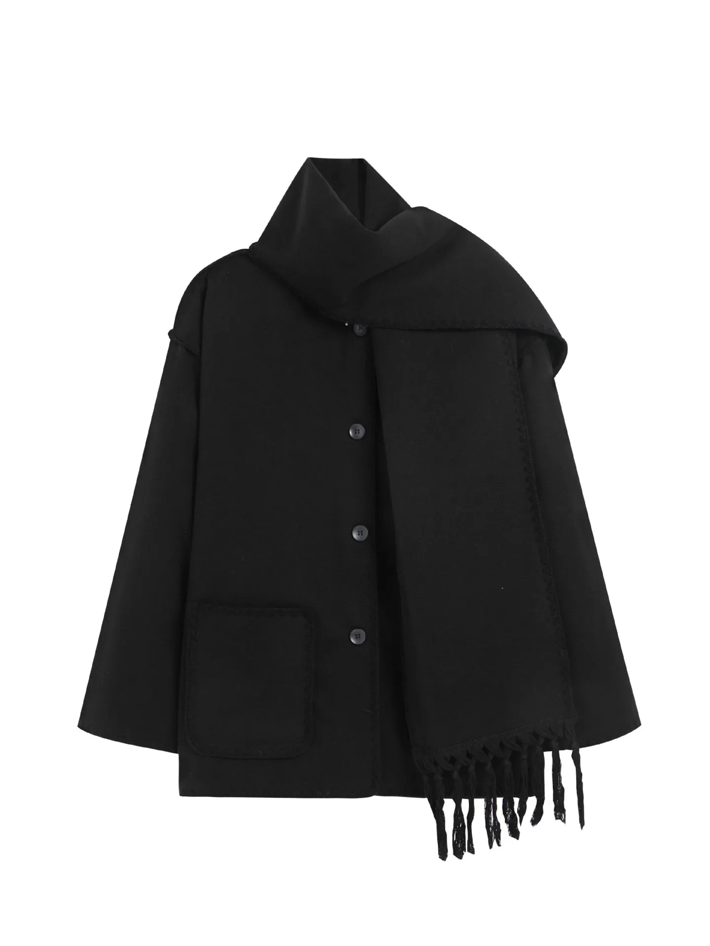 Chloé Wrap Coat™ – Die Trend-Winterjacke mit Schal