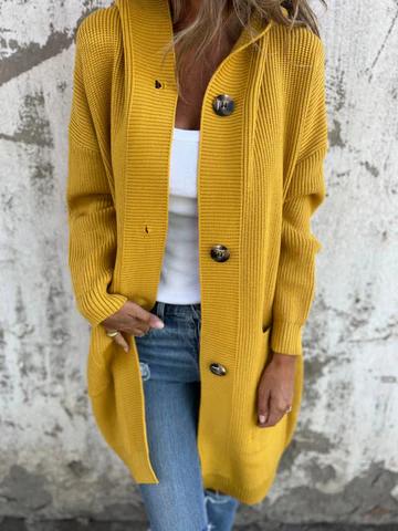 Serena™ Strickmantel mit Kapuze