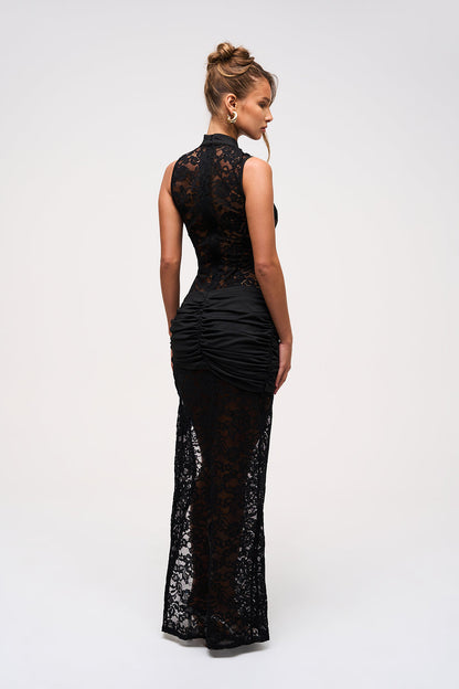 Zaira Midnight Lace Maxi Dress™