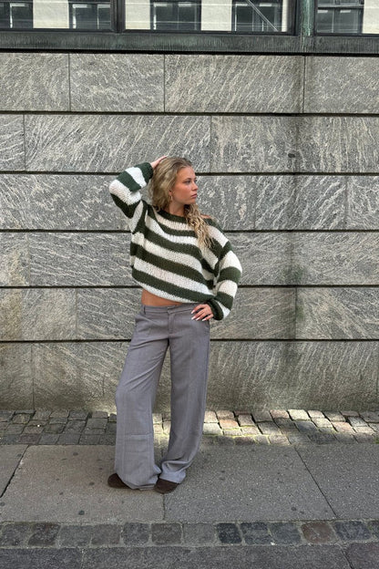 Striped Knit Bliss Sweater