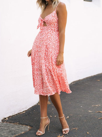 Luna Bow Midi Dress™