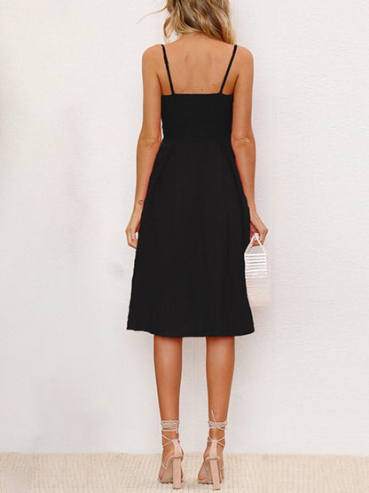 Luna Bow Midi Dress™